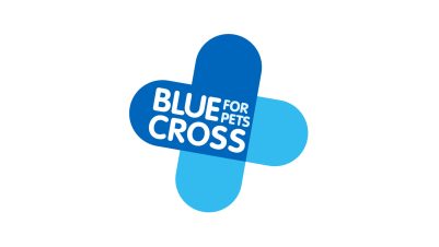 blue cross for pets logo