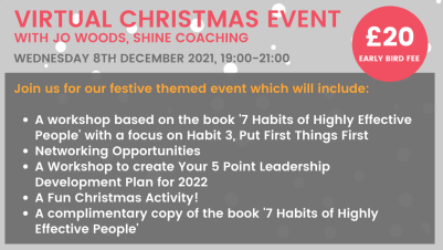 Christmas Leadership event